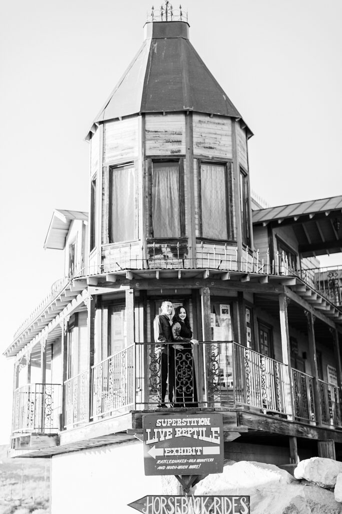 Goldfield Ghost Town Couples Anniversary Engagement Photography Arizona