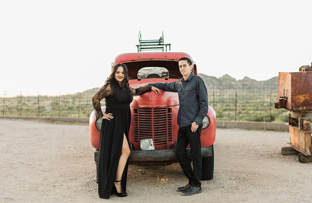 Goldfield Ghost Town Couples Anniversary Engagement Photography Arizona