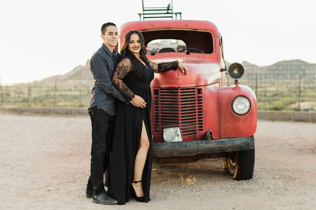 Goldfield Ghost Town Couples Anniversary Engagement Photography Arizona
