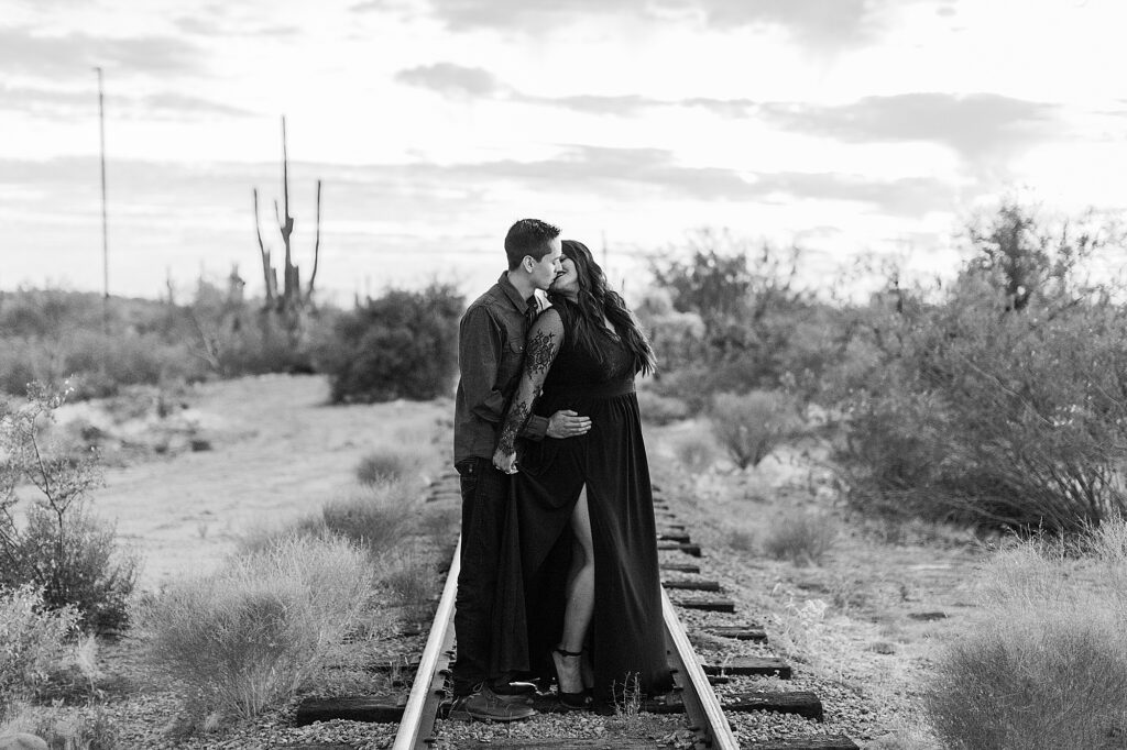 Goldfield Ghost Town Couples Anniversary Engagement Photography Arizona