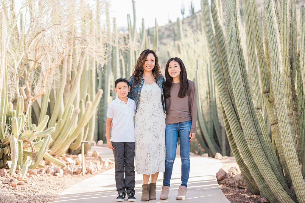 Arizona Family Photographer Desert Botanical Garden Phoenix