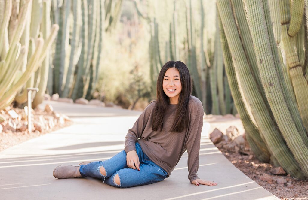 Arizona Family Photographer Desert Botanical Garden Phoenix