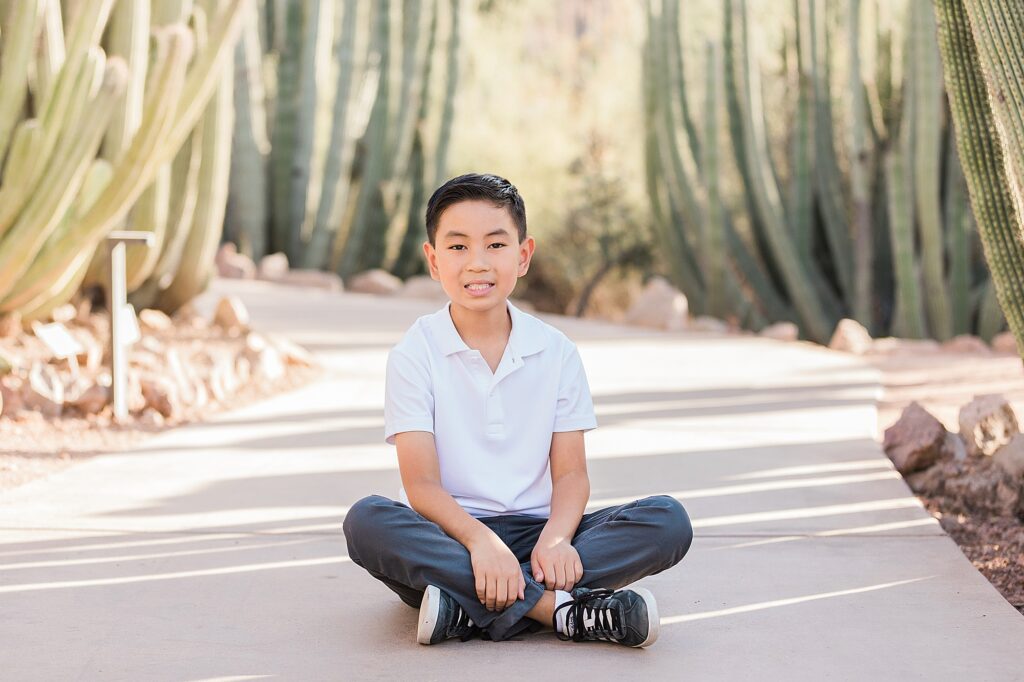 Arizona Family Photographer Desert Botanical Garden Phoenix