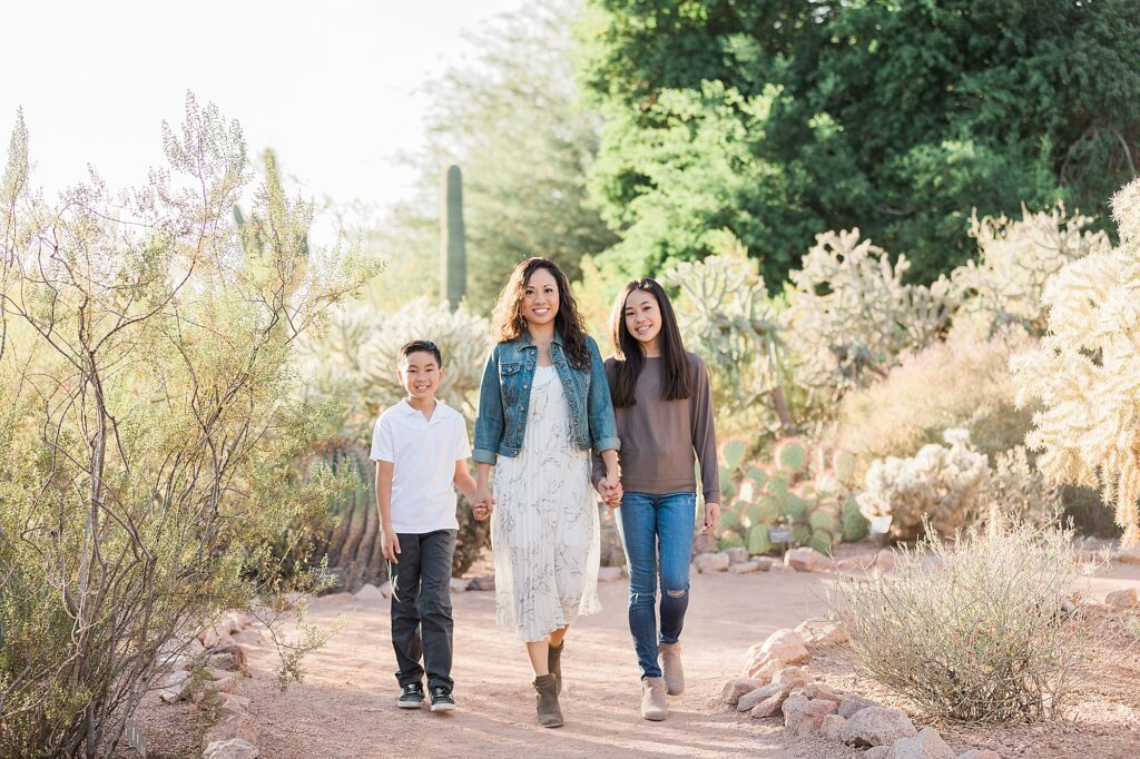 Arizona Family Photographer Desert Botanical Garden Phoenix