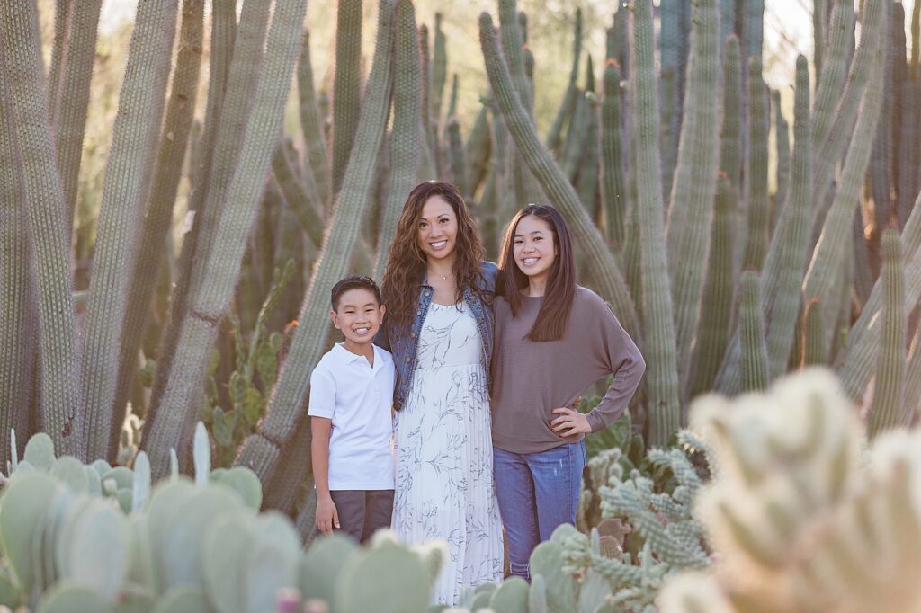 Arizona Family Photographer Desert Botanical Garden Phoenix