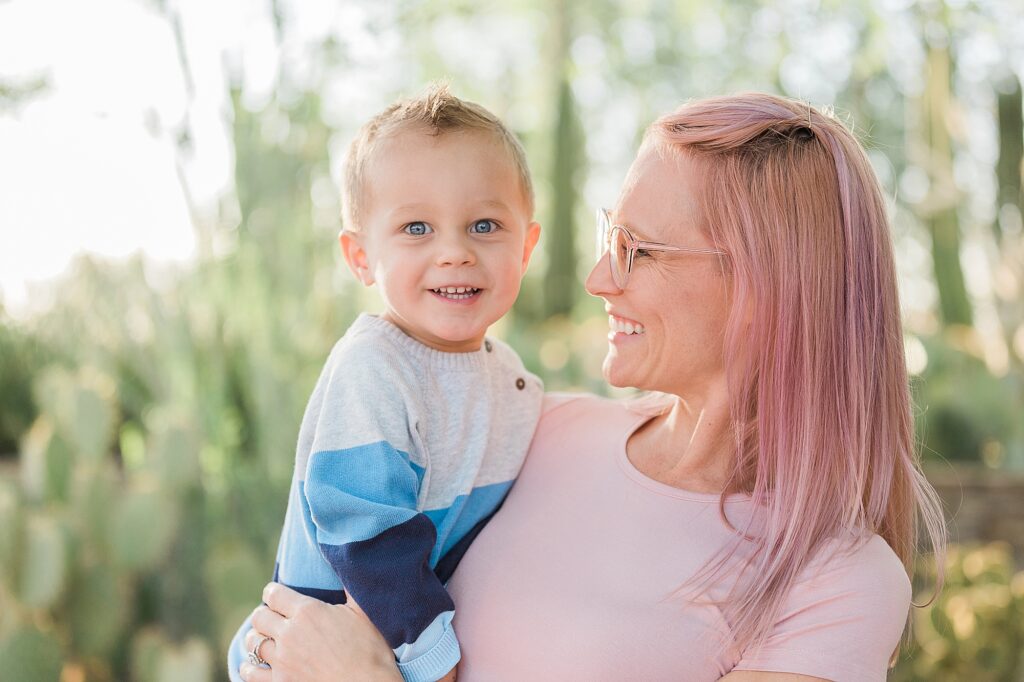 Arizona Family Photographer Desert Botanical Garden Gilbert