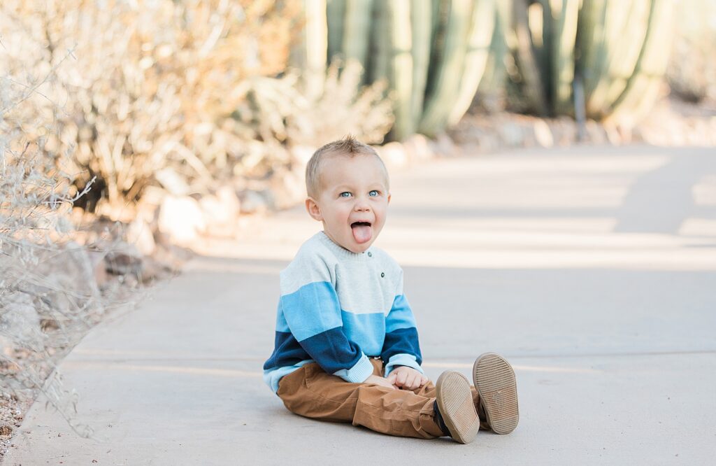 Arizona Family Photographer Desert Botanical Garden Gilbert