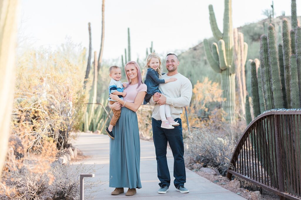 Arizona Family Photographer Desert Botanical Garden Gilbert