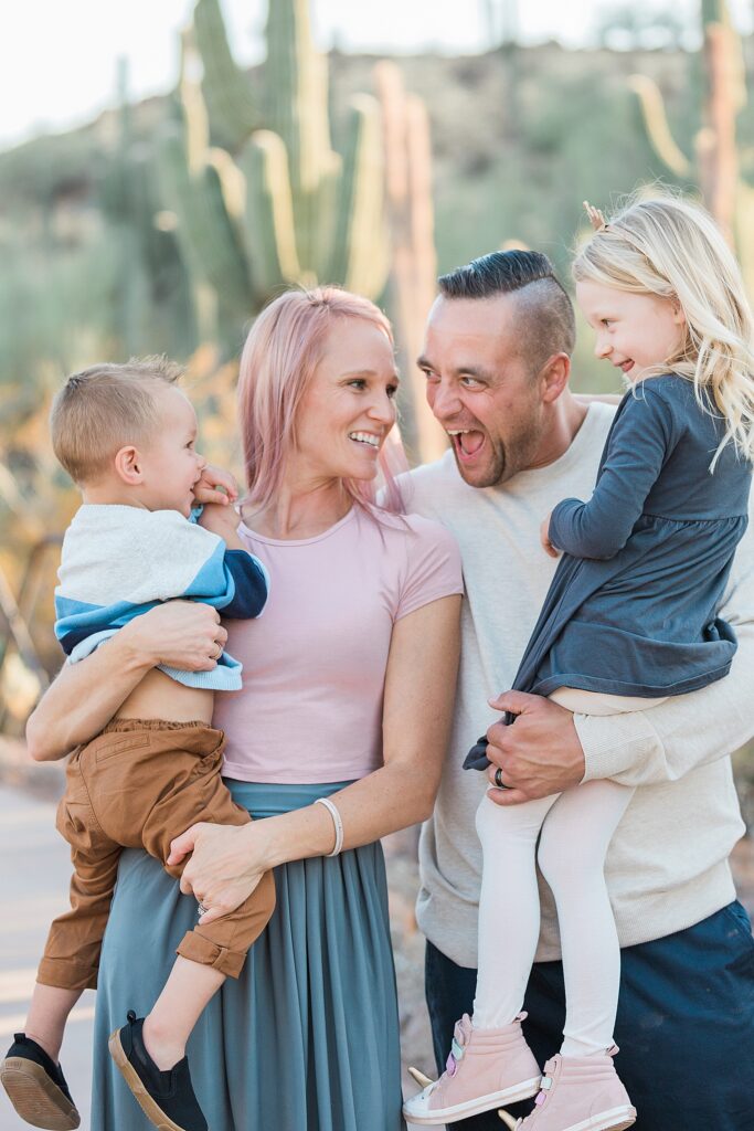 Arizona Family Photographer Desert Botanical Garden Gilbert