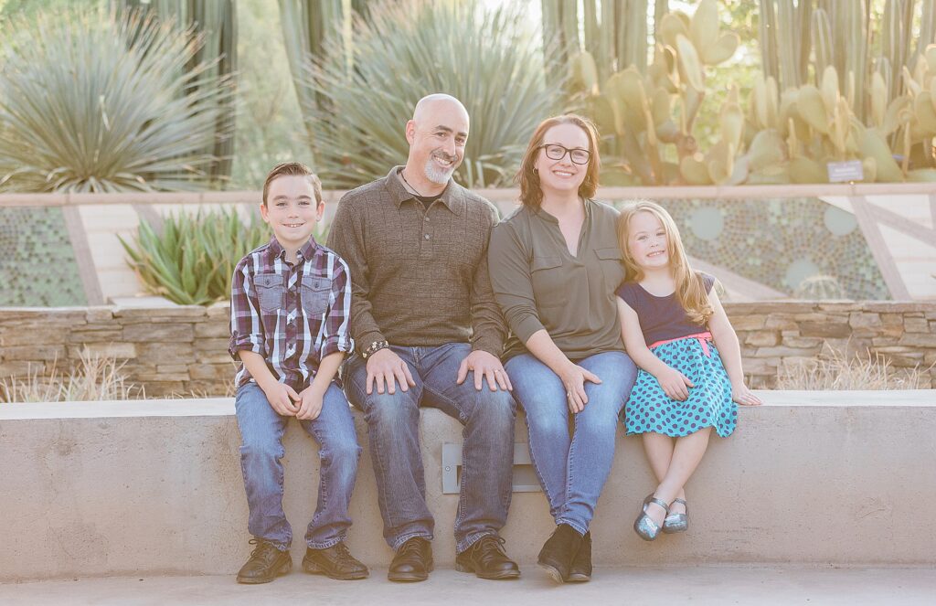 Family Photography - Desert Botanical Garden in Phoenix, AZ