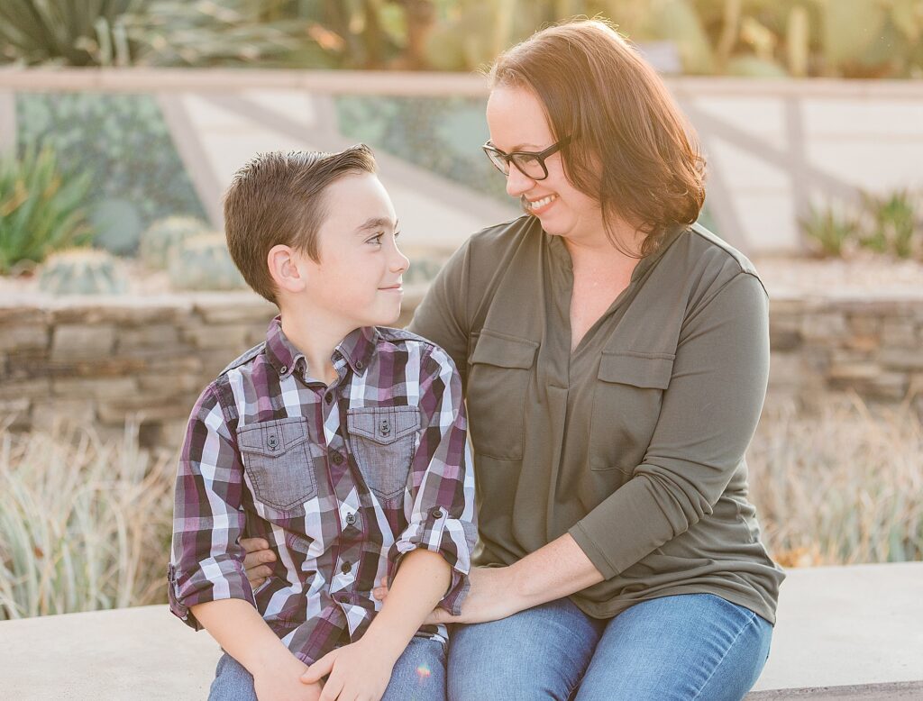 Family Photography - Desert Botanical Garden in Phoenix, AZ