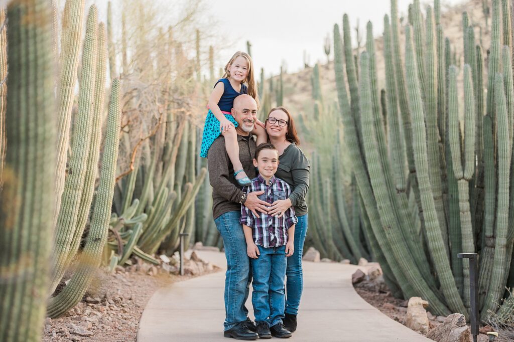 Family Photography - Desert Botanical Garden in Phoenix, AZ
