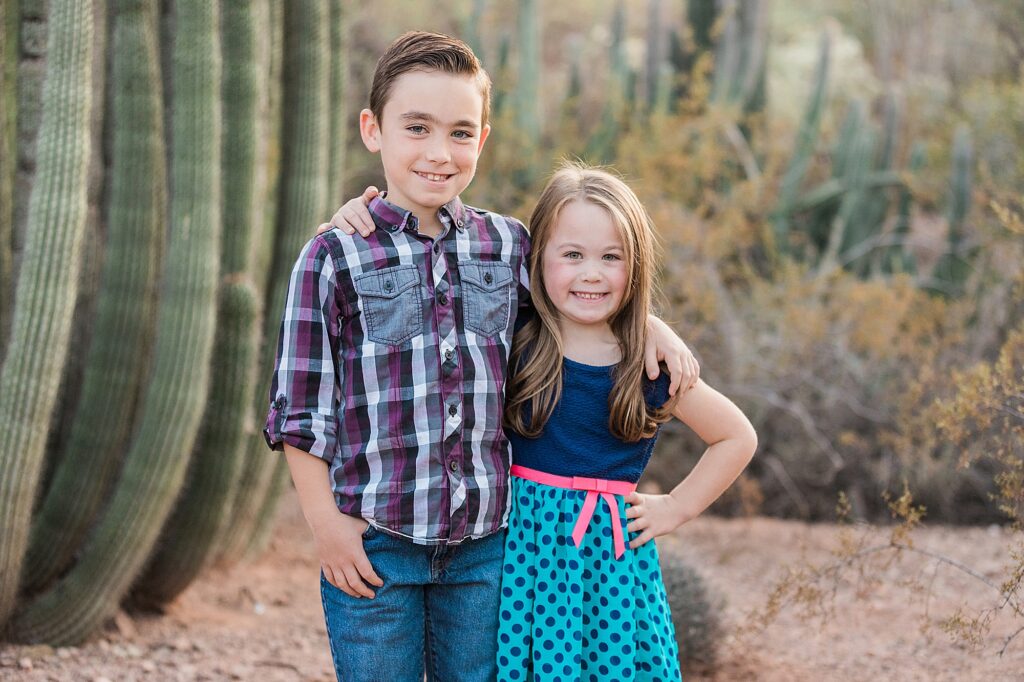 Family Photography - Desert Botanical Garden in Phoenix, AZ