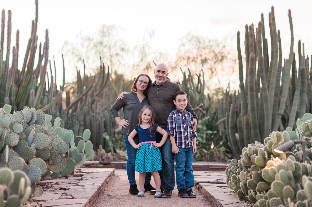 Family Photography - Desert Botanical Garden in Phoenix, AZ