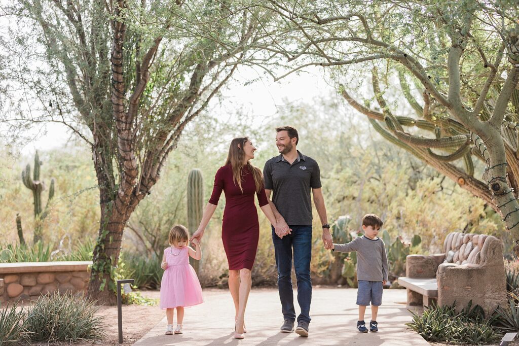 Family Photography - Desert Botanical Garden in Phoenix, AZ