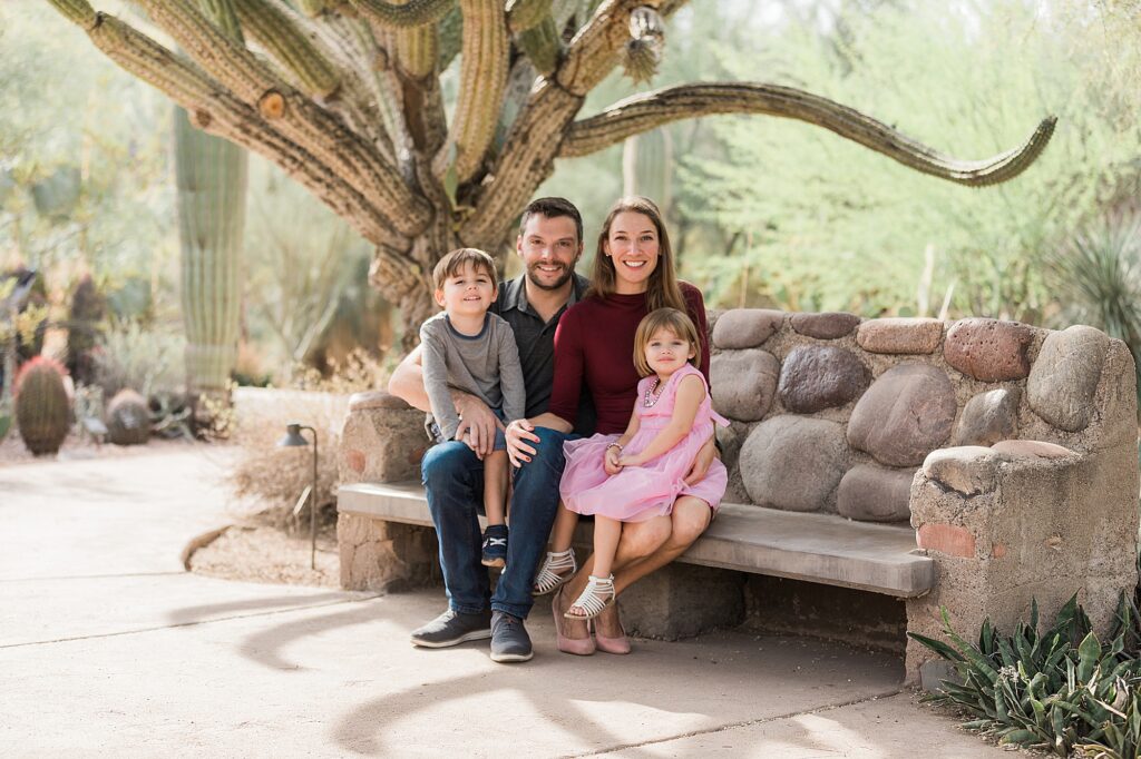 Family Photography - Desert Botanical Garden in Phoenix, AZ