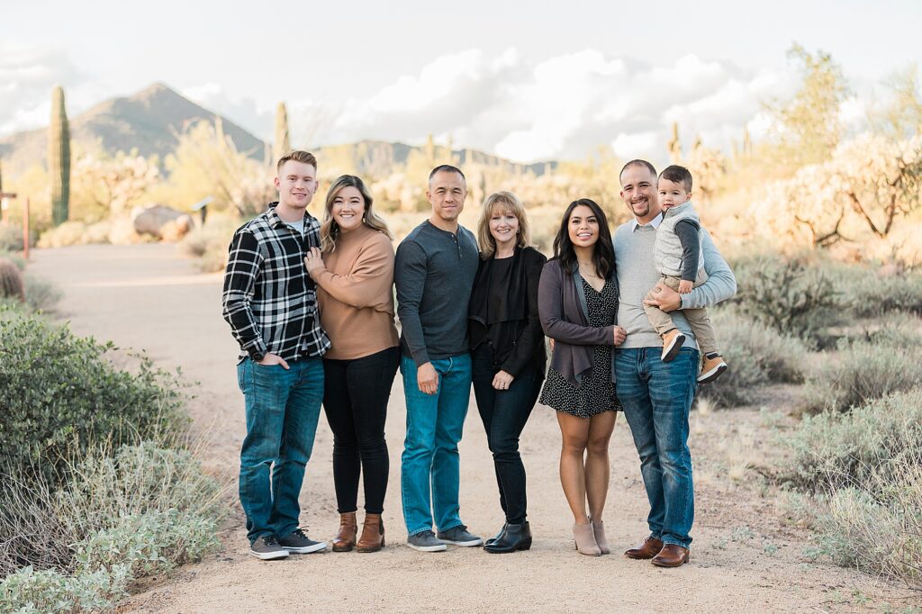 Family Photography Usery Mountain Prickly Pear Photography