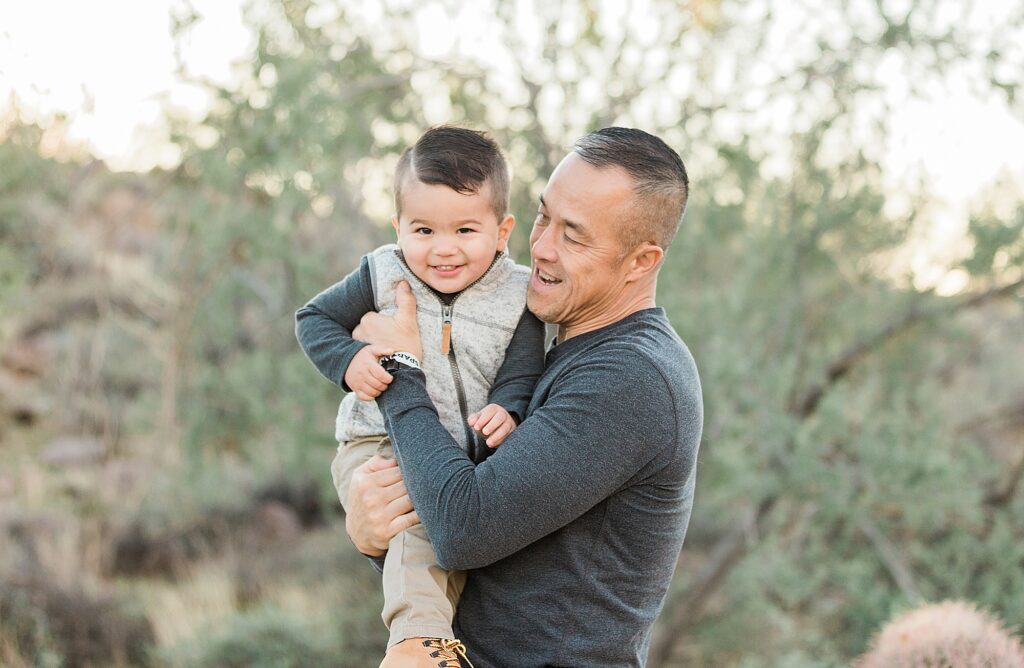 Family Photography Usery Mountain Prickly Pear Photography