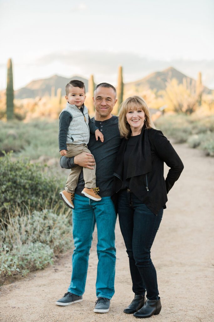 Family Photography Usery Mountain Prickly Pear Photography