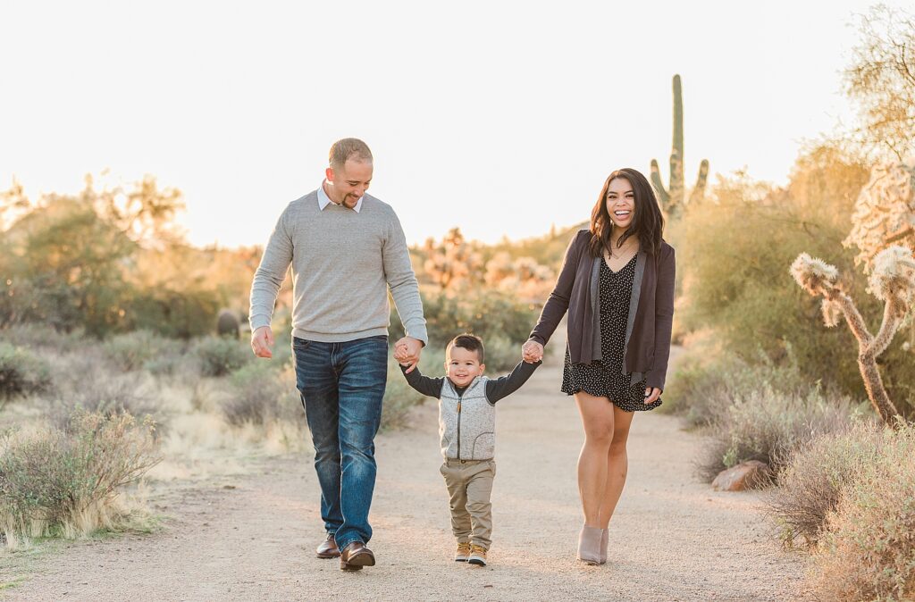 Family Photography Usery Mountain Prickly Pear Photography