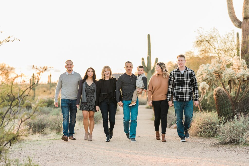 Family Photography Usery Mountain Prickly Pear Photography