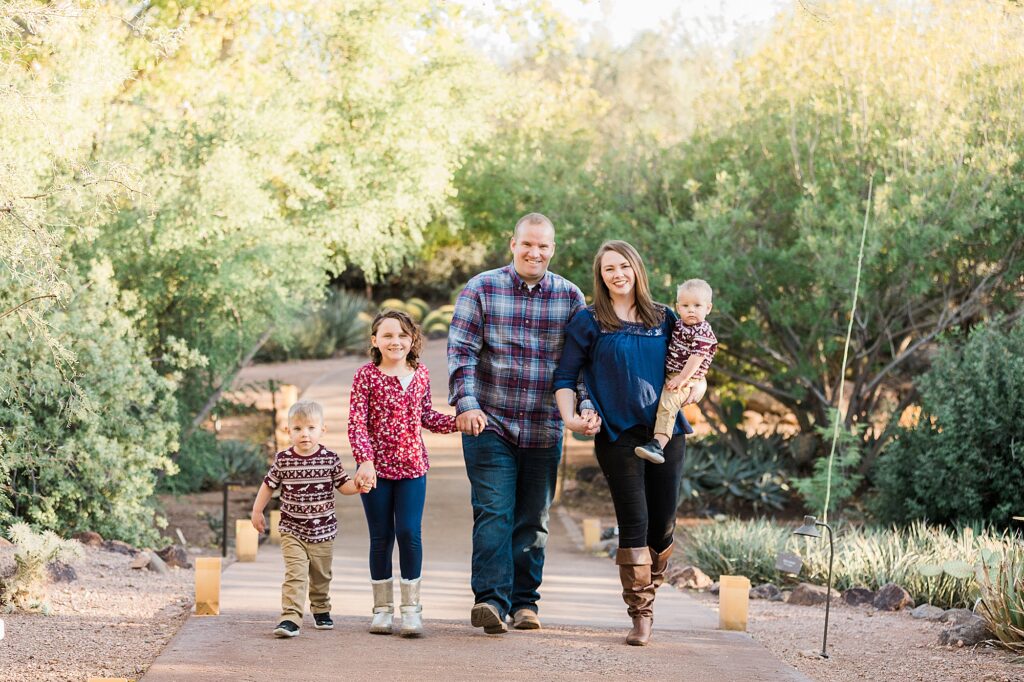Family PhotographyDesert Botanical Garden Phoenix Arizona Prickly Pear Photography