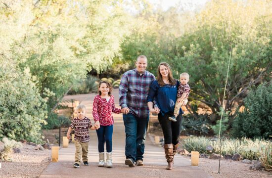 Family PhotographyDesert Botanical Garden Phoenix Arizona Prickly Pear Photography