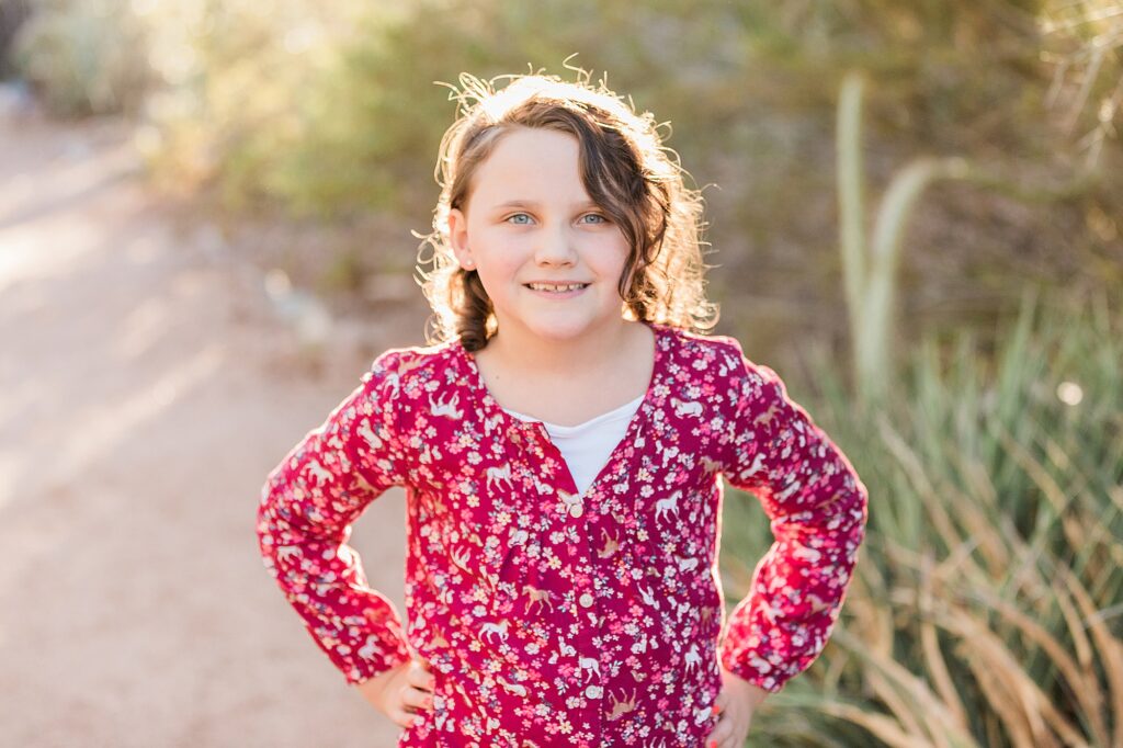 Family PhotographyDesert Botanical Garden Phoenix Arizona Prickly Pear Photography