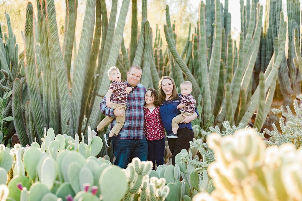 Family PhotographyDesert Botanical Garden Phoenix Arizona Prickly Pear Photography