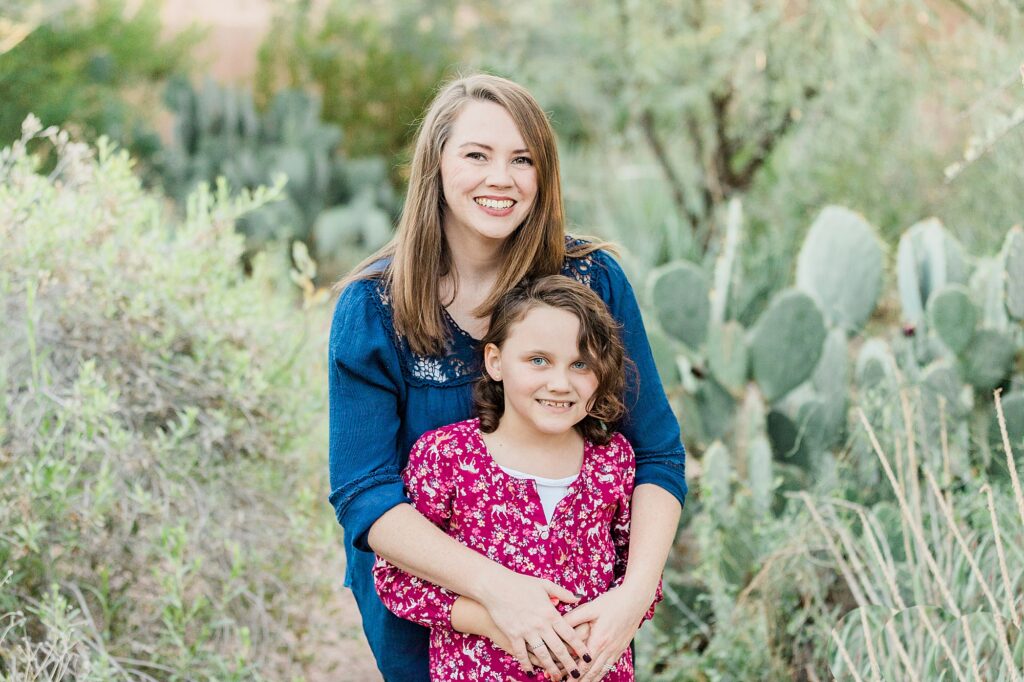 Family PhotographyDesert Botanical Garden Phoenix Arizona Prickly Pear Photography