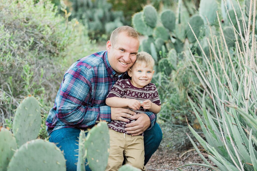 Family PhotographyDesert Botanical Garden Phoenix Arizona Prickly Pear Photography
