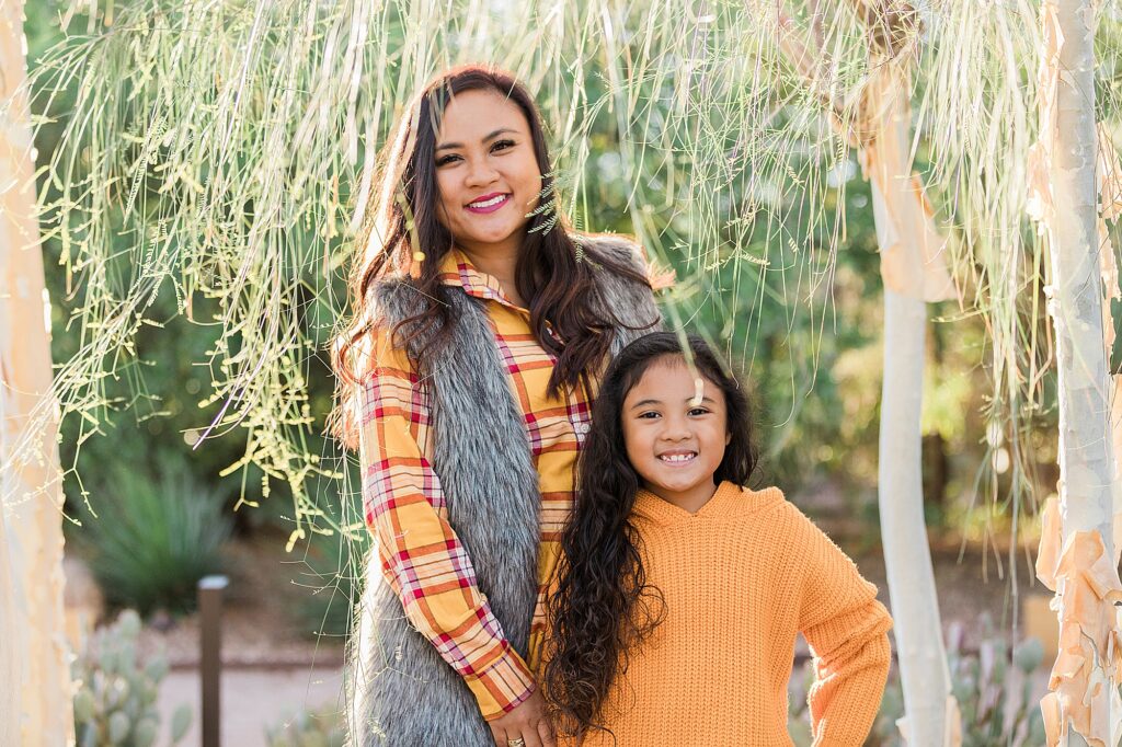 Family Photography Desert Botanical Garden Phoenix Arizona Prickly Pear Photography
