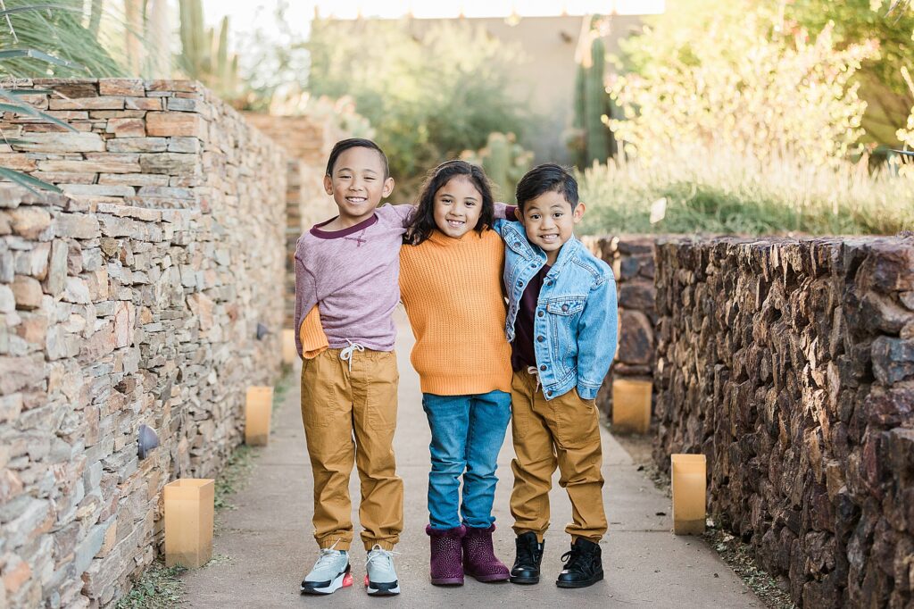 Family Photography Desert Botanical Garden Phoenix Arizona Prickly Pear Photography