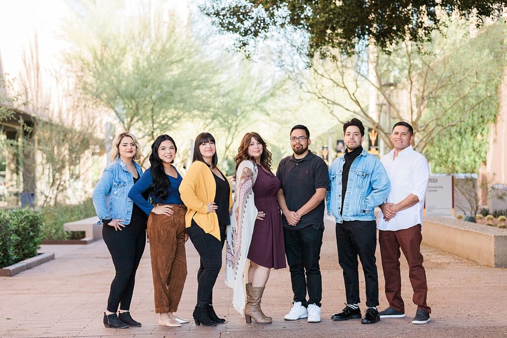 Extended Family Photography Downtown Phoenix Arizona