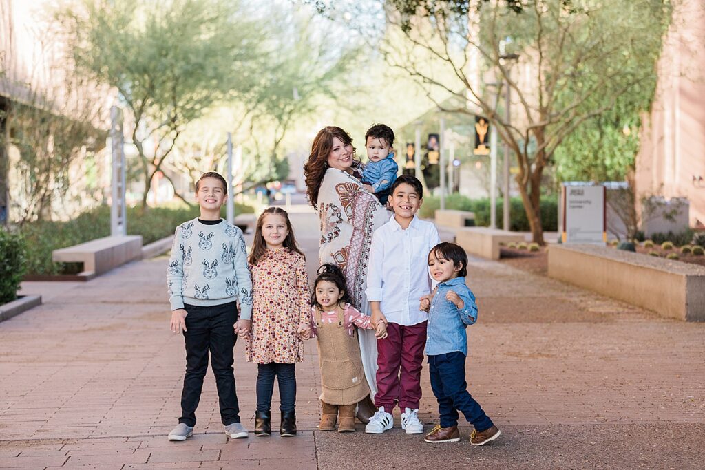 Extended Family Photography Downtown Phoenix Arizona