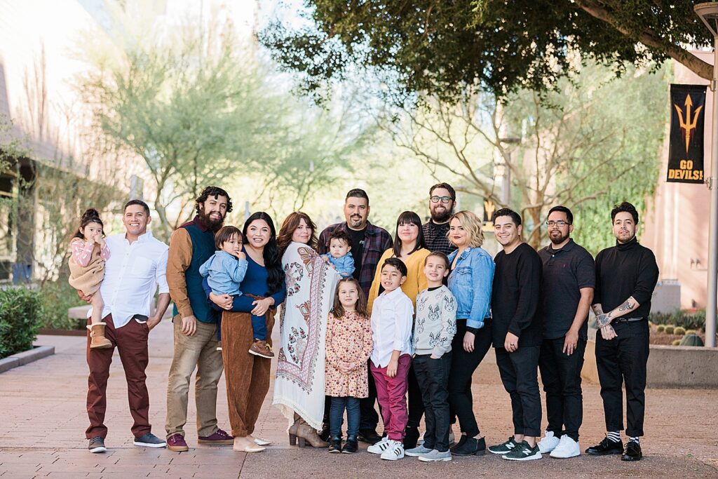 Extended Family Photography Downtown Phoenix Arizona