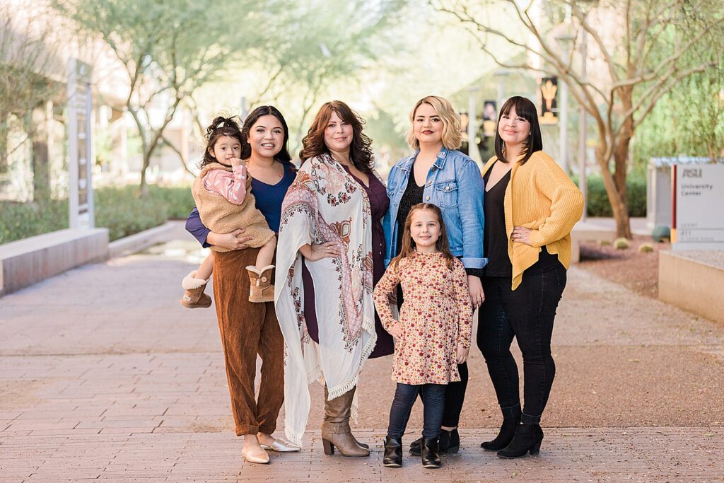 Extended Family Photography Downtown Phoenix Arizona