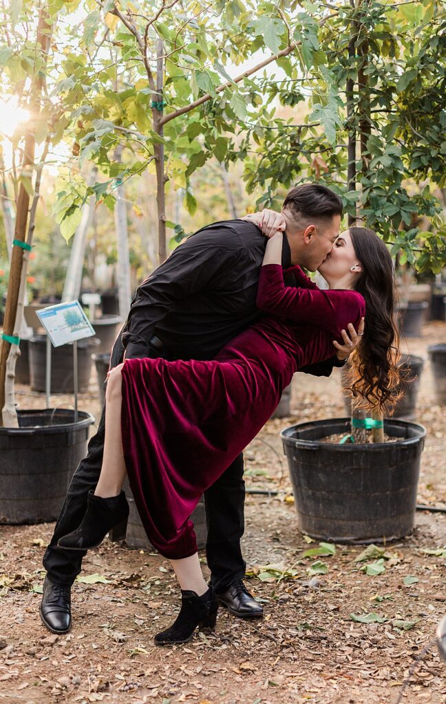 Couple Photography Gilbert Arizona Whitfill Nursery