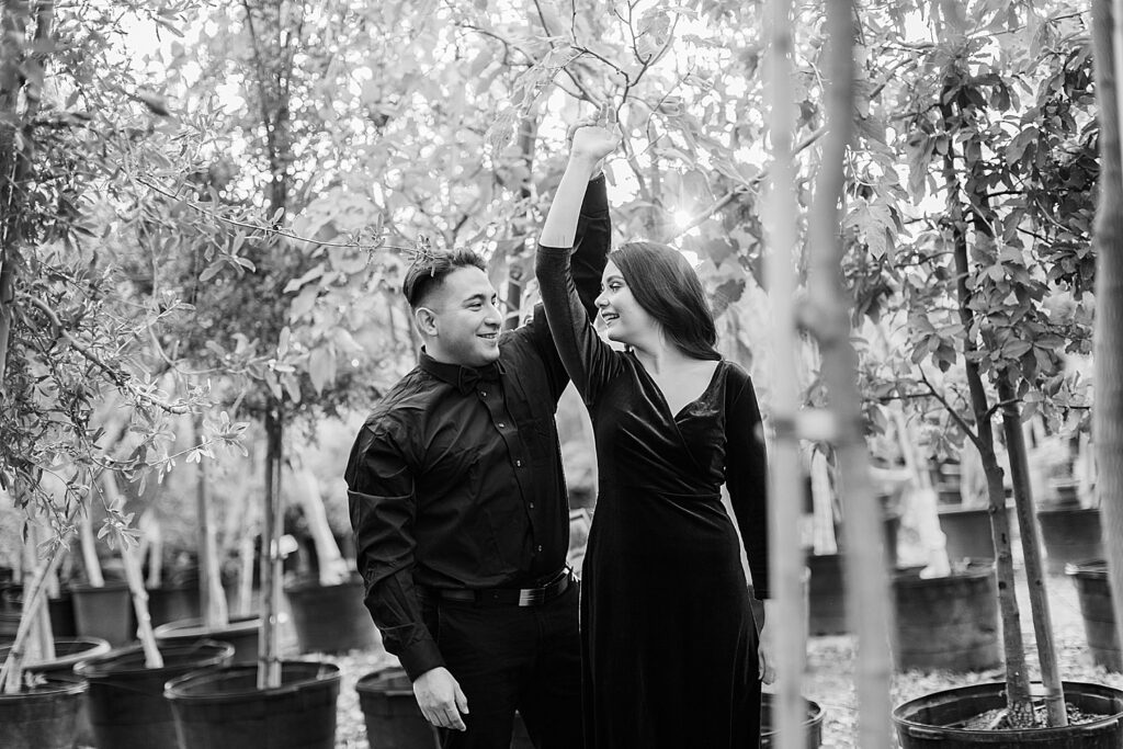 Couple Photography Gilbert Arizona Whitfill Nursery