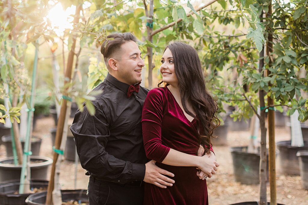Couple Photography Gilbert Arizona Whitfill Nursery