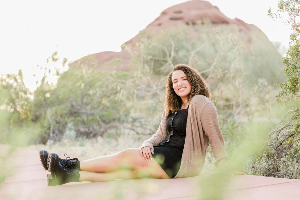 Senior Photography Desert Botanical Garden