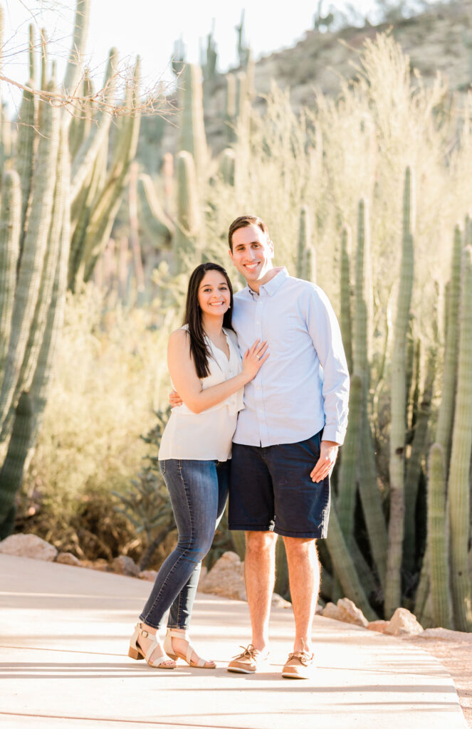 Couples Photography Desert Botanical Garden Phoenix Arizona