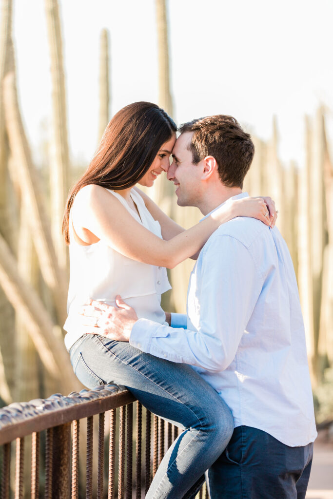 Couples Photography Desert Botanical Garden Phoenix Arizona