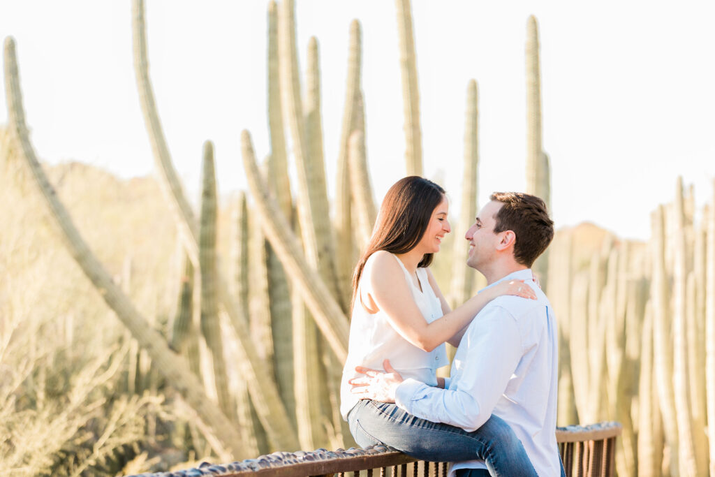 Couples Photography Desert Botanical Garden Phoenix Arizona