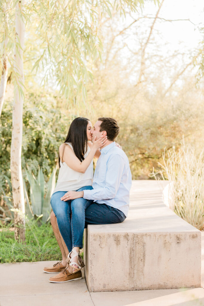 Couples Photography Desert Botanical Garden Phoenix Arizona
