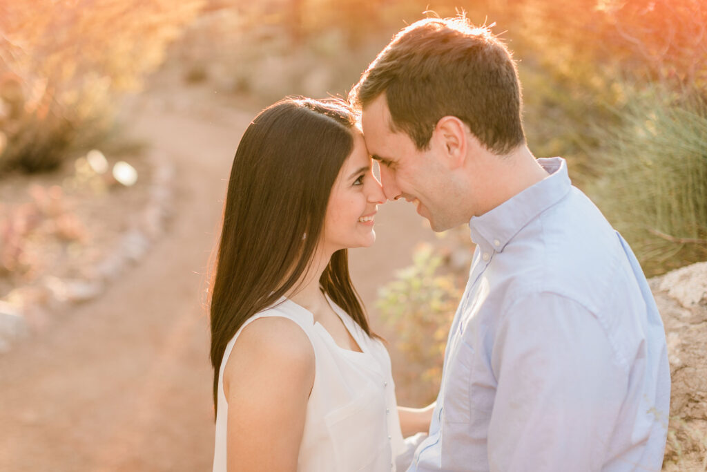 Couples Photography Desert Botanical Garden Phoenix Arizona