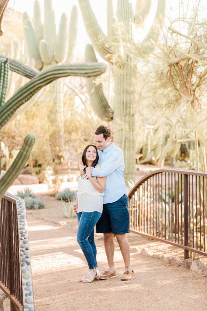 Couples Photography Desert Botanical Garden Phoenix Arizona