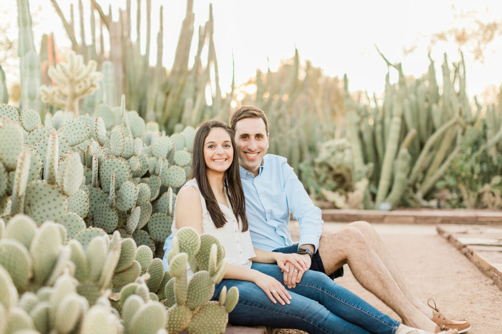 Couples Photography Desert Botanical Garden Phoenix Arizona