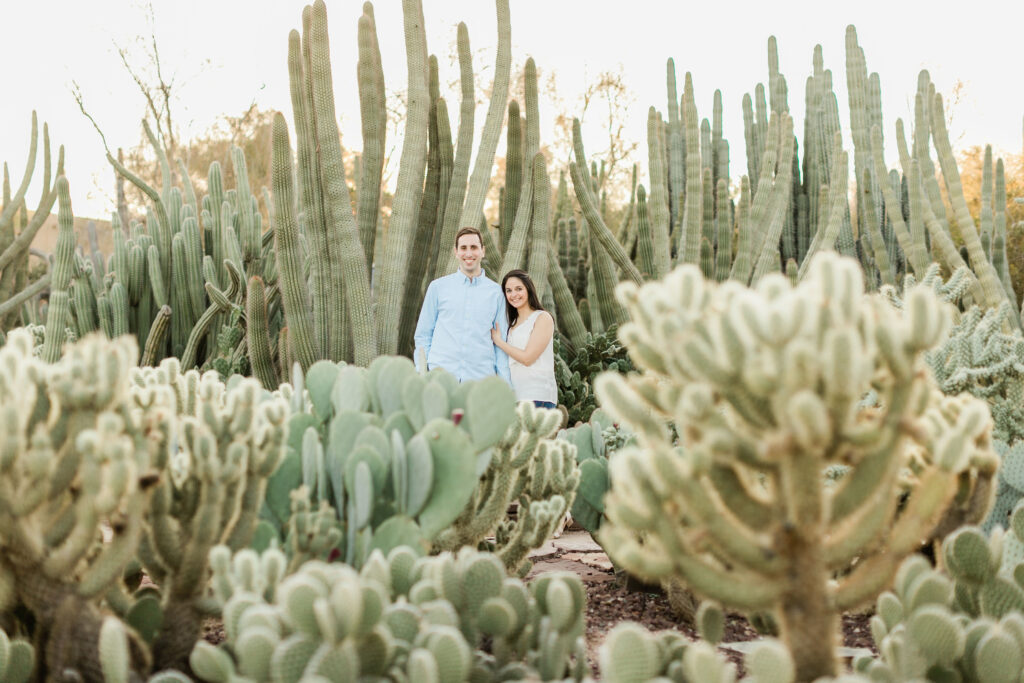 Couples Photography Desert Botanical Garden Phoenix Arizona