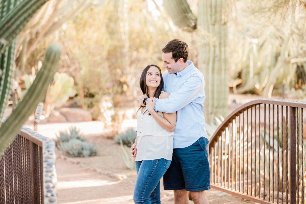 Couples Photography Desert Botanical Garden Phoenix Arizona